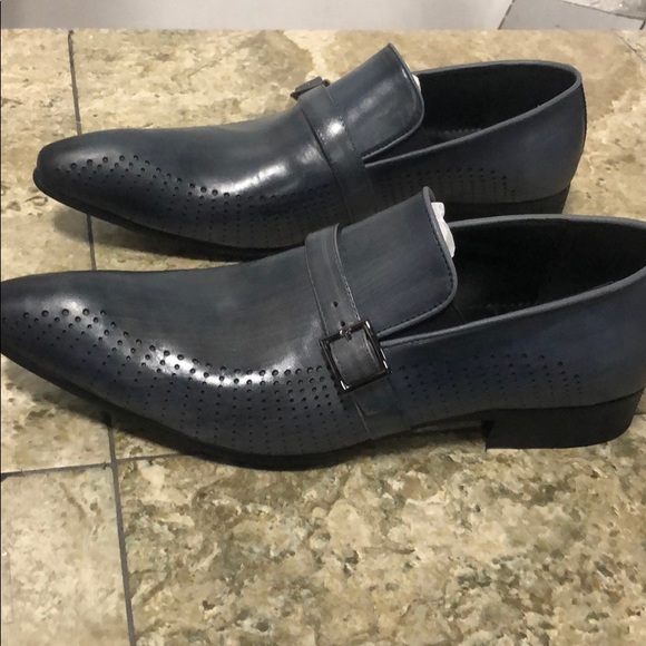 ENCORE, FIESSO Shoes Nwb Fiesso Encore Genuine Leather Grey Shoe